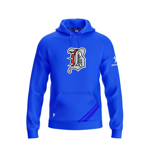 [FOLHSMRY-YXS-LOGO1] Decker Summit Hoodie (Youth XS, Royal, Logo 1)
