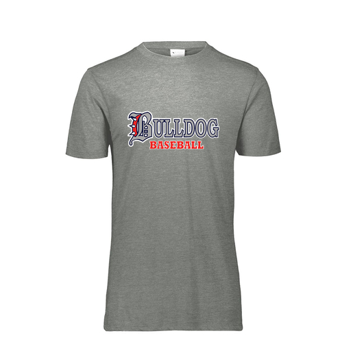 [FTSCUBGY-YS-LOGO3] Decker Youth Tri-Blend T-Shirt - Short Sleeve (Youth S, Gray, Logo 3)